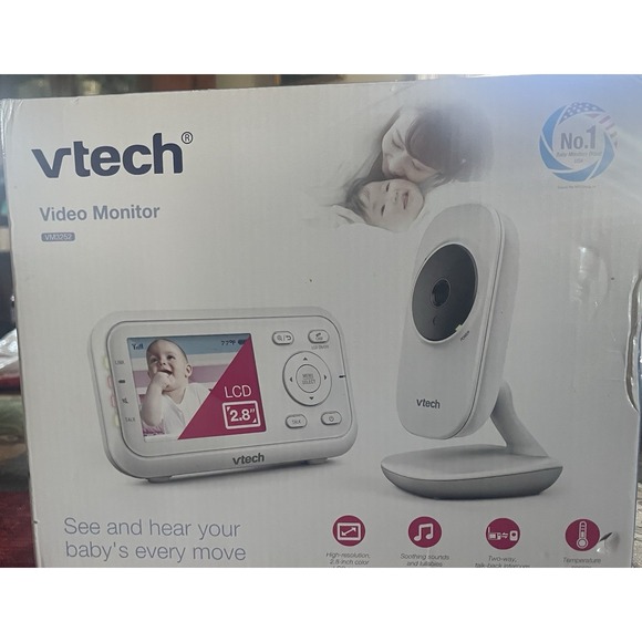 Vtech Video Monitor VM3252 2.8 Inch LCD Screen - Picture 1 of 6
